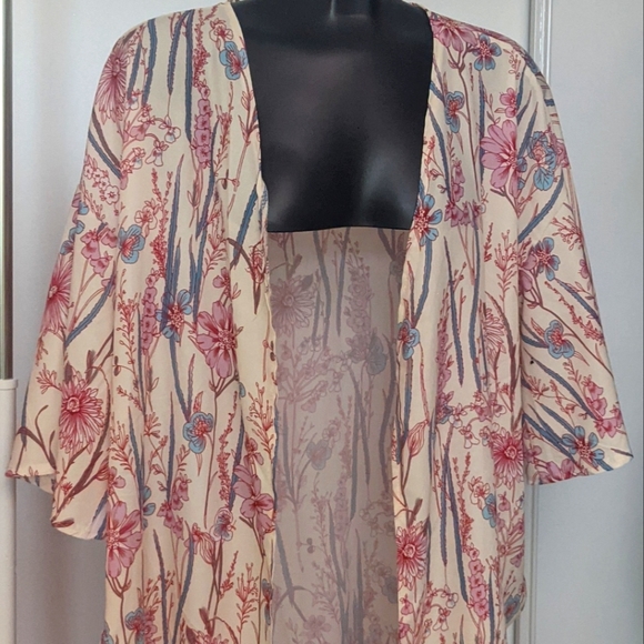 BCBG Generation NWT floral bathing suit cover - Picture 1 of 5